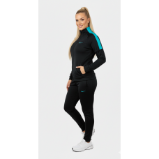 Дамски спортен екип Nike от полиамид – черен с мента